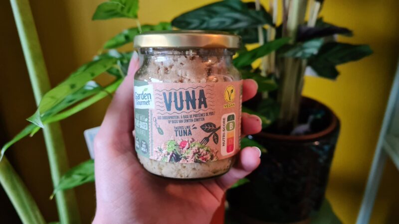 Veganistische tonijn: Garden Gourmet Vuna review